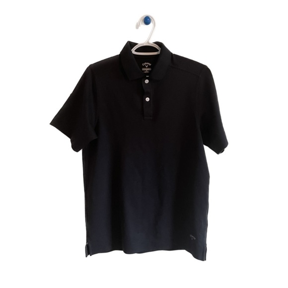CALLAWAY Polo Golf Shirt Black | Callaway - Picture 1 of 8